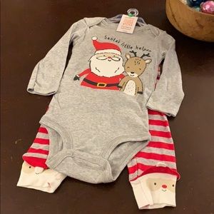Christmas Onesie with Matching Pants